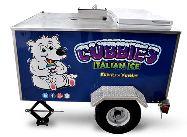  Italian Ice Cart   Customized Italian  Ice  Carts   Top Dog 