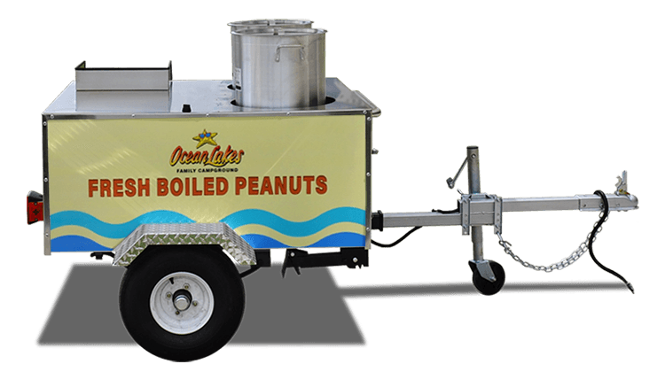 boiled peanut cart